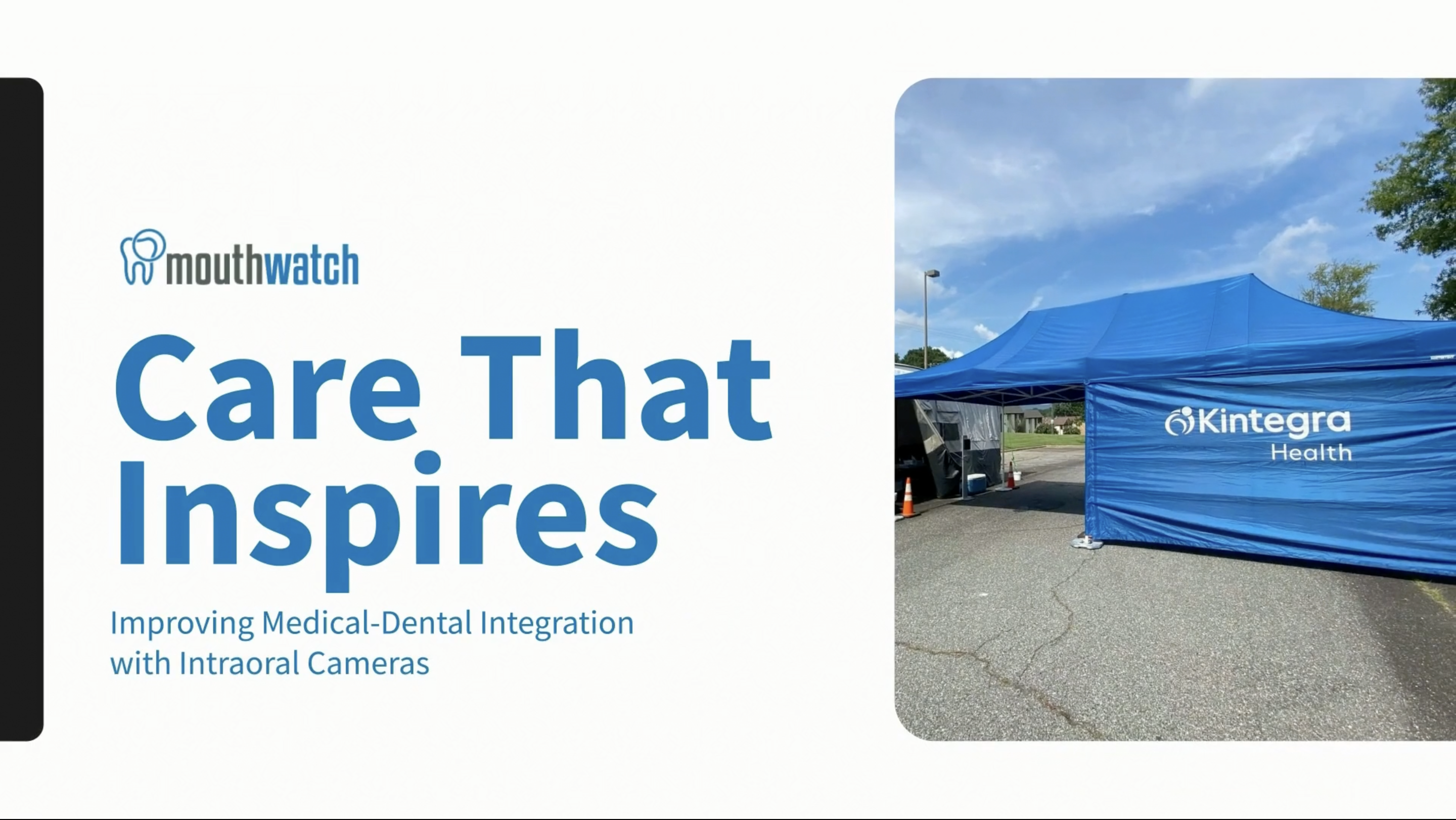 Care That Inspires: Improving Medical-Dental Integration with Intraoral Cameras